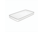 Mattress - W 55.1 x D 25.6 x H 5.5 in