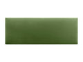 Bed - Green Velvet, W 53.1 x D 1.6 x H 19.7 in