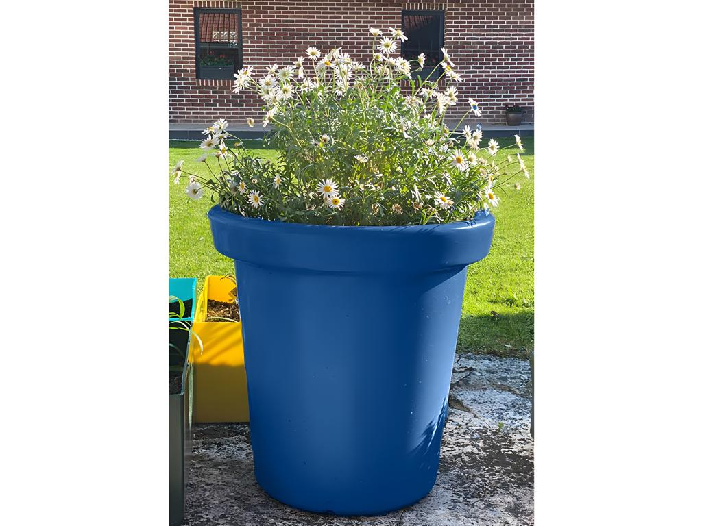 Home Item - Violet Plastic, W 23.6 x D 23.6 x H 23.6 in