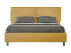 Bed - Yellow Engineered Wood, W 66.9 x D 78.7 x H 43.3 in