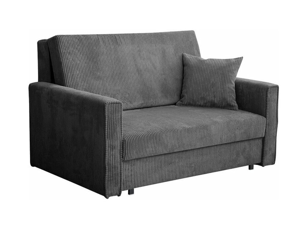 Bed - Gray Engineered Wood, W 52.4 x D 38.6 x H 33.5 in