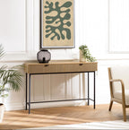 Home Item - Brown Engineered Wood, W 47.2 x D 13.8 x H 31.1 in