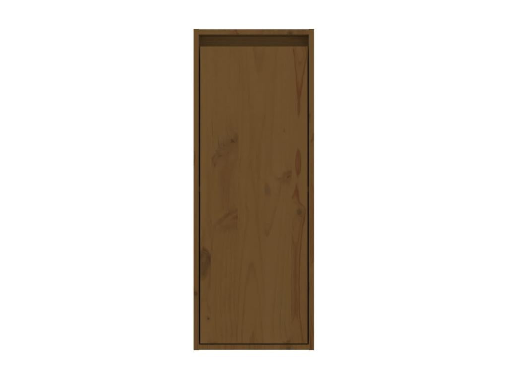 Wardrobe - Brown Wood, W 11.8 x D 11.8 x H 31.5 in