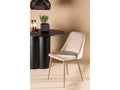 Dining Chair - Black Engineered Wood, W 19.3 x D 22 x H 34.3 in