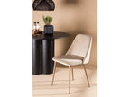 Dining Chair - Black Engineered Wood, W 19.3 x D 22 x H 34.3 in