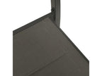 Set of 2 Chairs - Gray Wood, W 27.6 x D 27.6 x H 26.4 in