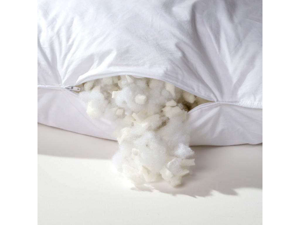 Memory Foam Home Item - White Cotton