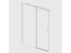 Home Item - Clear Glass, W 45.3 x D 0.2 x H 74.8 in