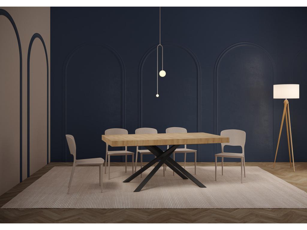 Table - Brown Engineered Wood, W 63 x D 31.5 x H 29.1 in