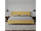 Bed - Yellow Engineered Wood, W 83.5 x D 83.5 x H 41.7 in