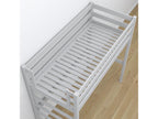 Bed - Gray Pine Wood, W 81.9 x D 34.6 x H 76.8 in