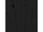Wardrobe - Black Wood, W 17.7 x D 11.8 x H 13.8 in