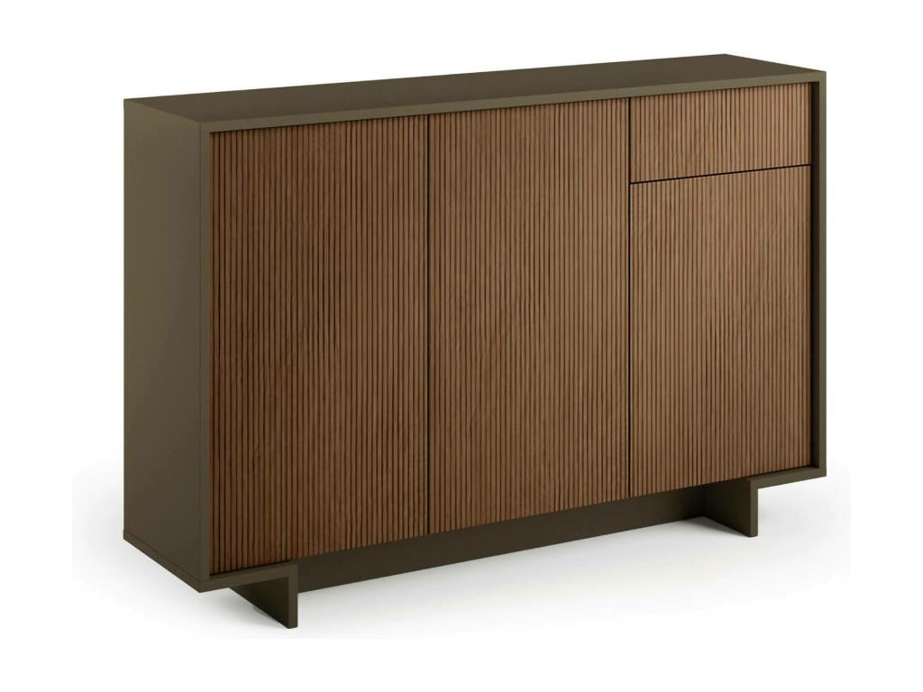 Sideboard - Brown Engineered Wood, W 52.8 x D 13.8 x H 34.3 in