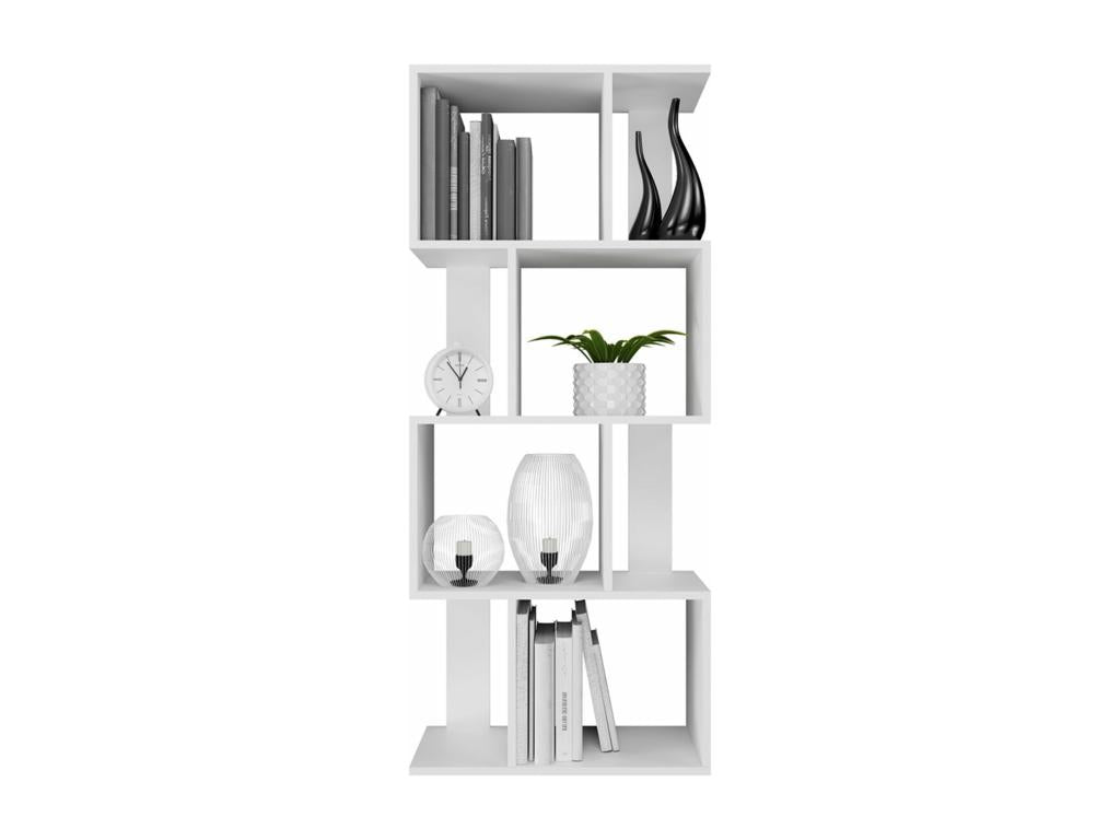 Shelf - White Engineered Wood, W 23.6 x D 5.9 x H 55.1 in