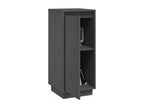 Set of 2 Sideboards - Gray Wood, W 12.4 x D 13.4 x H 29.5 in
