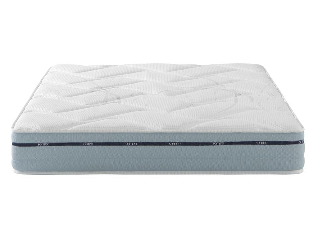 Memory Foam Mattress - W 82.7 x D 78.7 x H 9.1 in