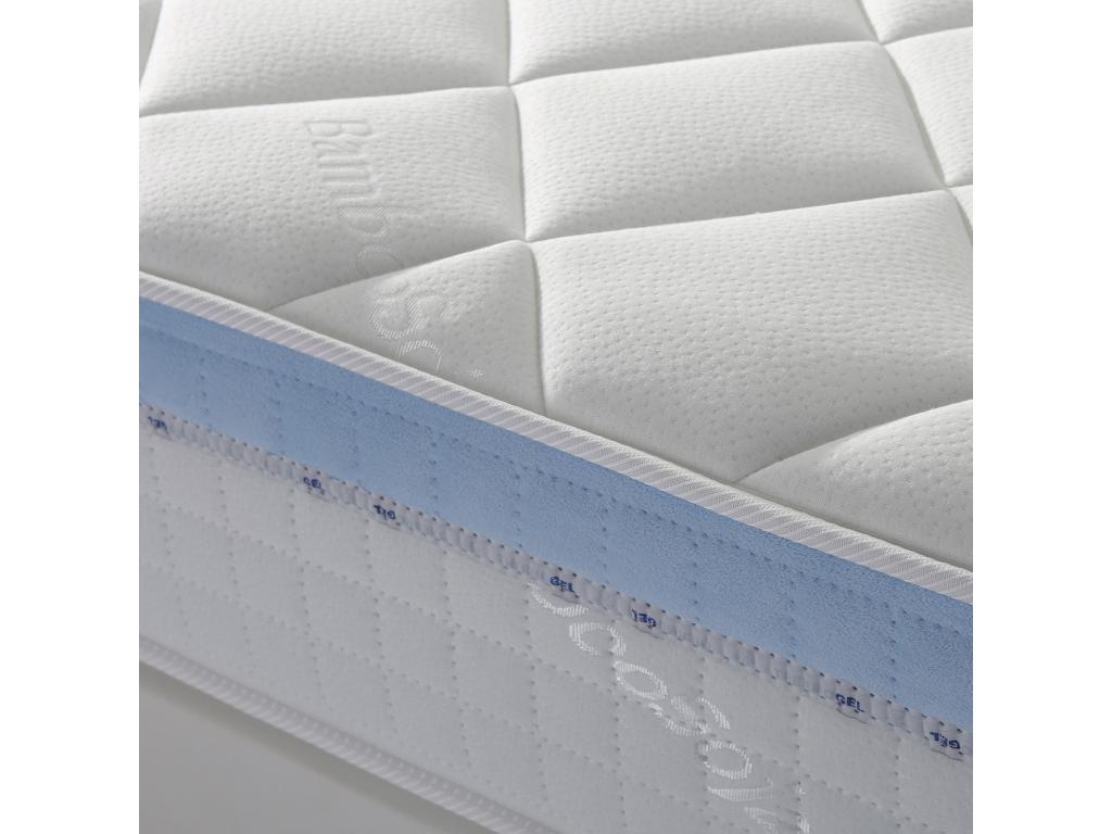 Memory Foam Mattress - W 53.1 x D 74.8 x H 9.8 in