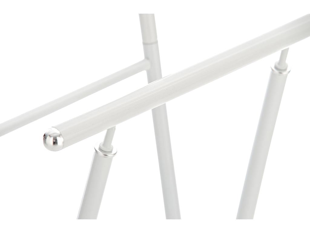 Home Item - White Metal, W 15.7 x D 13.8 x H 43.3 in