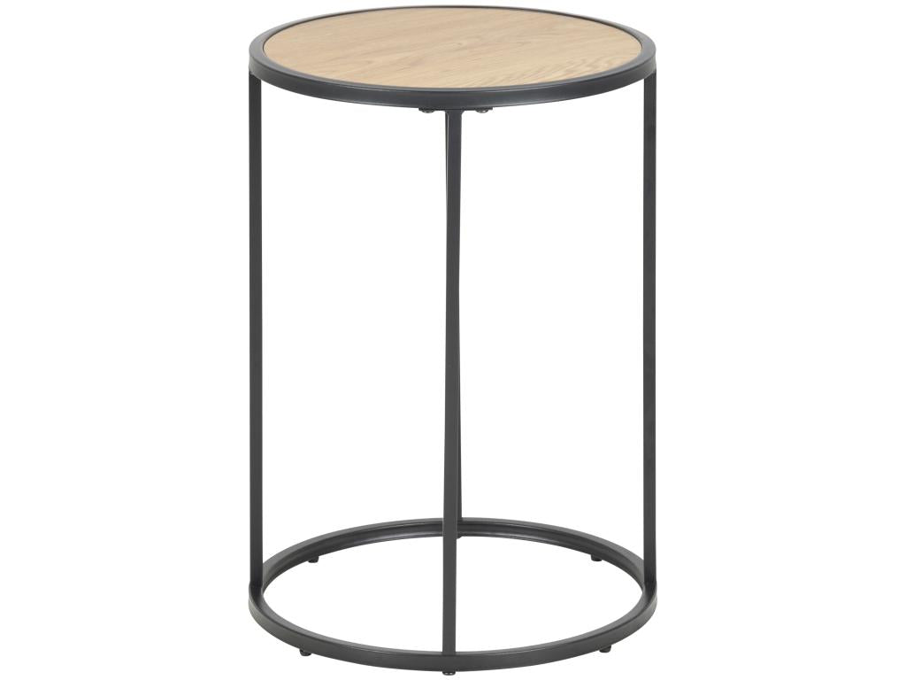 Coffee Table - Brown Composite, W 15.7 x D 15.7 x H 21.7 in