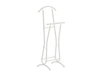 Home Item - White Metal, W 15.7 x D 13.8 x H 43.3 in