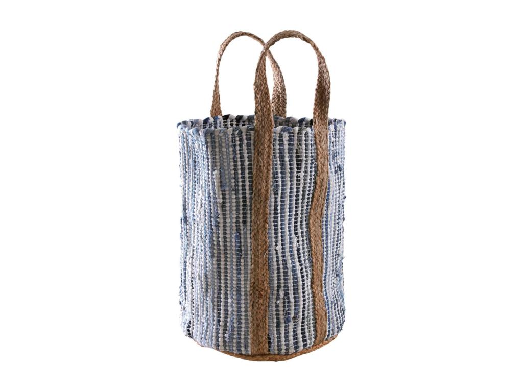 Home Item - Multicolore Jute, W 14.6 x D 14.6 x H 16.9 in