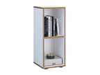 Shelf - White Wood, W 11.8 x D 13 x H 29.1 in