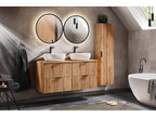 Wardrobe - Natural Engineered Wood, W 13.8 x D 9.8 x H 55.1 in