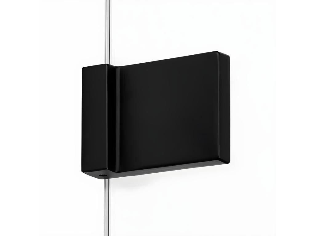 Home Item - Black Glass, W 47.2 x D 31.5 x H 78.7 in