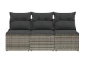Sofa - Gray Steel, W 65 x D 24.4 x H 27.2 in