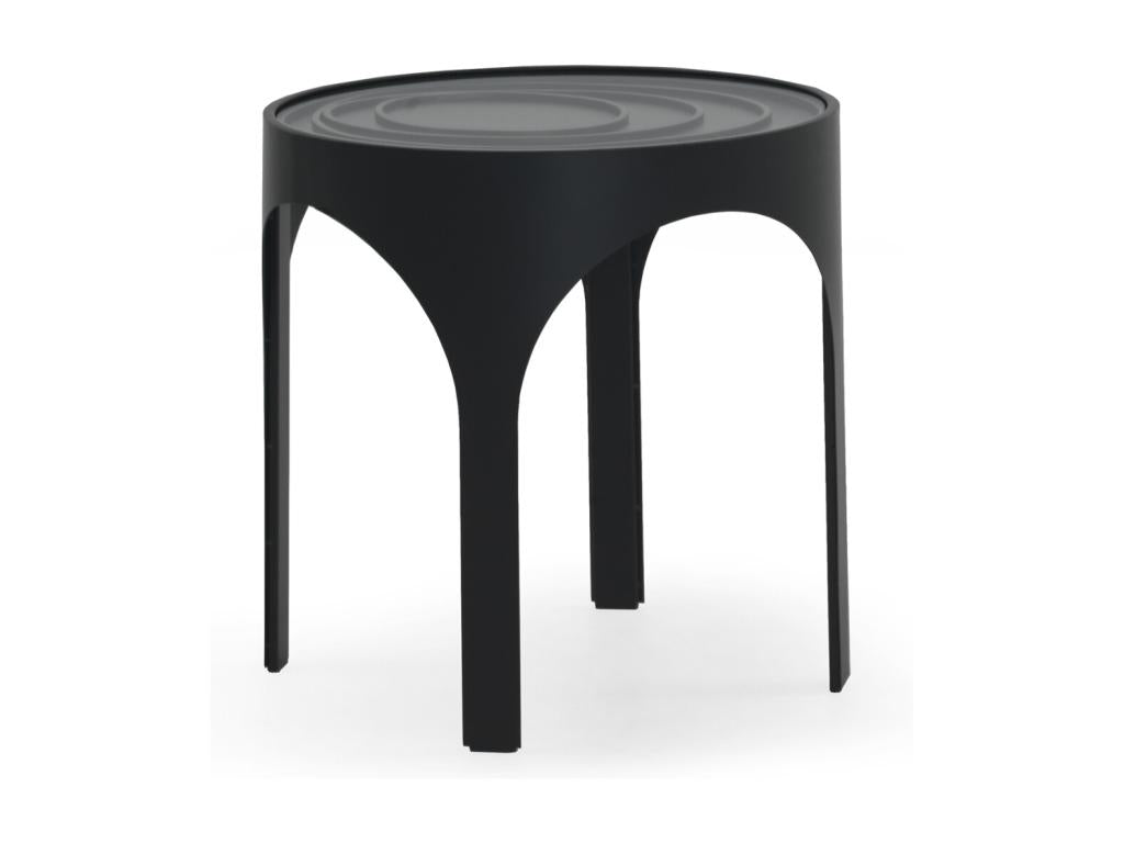Coffee Table - Black Fonte, W 19.7 x D 19.7 x H 19.7 in